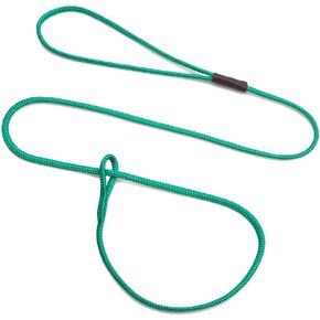 Mendota Pet Show Loop Leash - Dog Lead - Made in The USA - Black, S