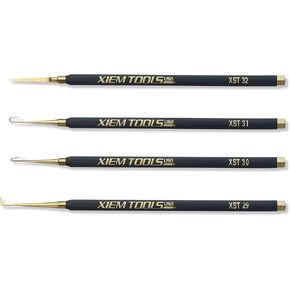 Xiem Tools USA Korean Atelier Detailing Carving Tool Set of 4 (XST33-10407)