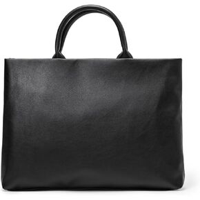 Men's Briefcase Vintage 14.5 inch Waterproof Leather Laptop File Fashion Bag