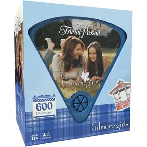 Trivial Pursuit: Gilmore Girls, Quick Play Edition Trivia Game, Test Your Knowledge of Stars Hollow with 600 Questions in 6 Categories, Officially Licensed Gilmore Girls Merchandise & Collectible