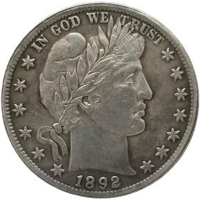 من 1892 إلى 1915 PDS Barber Half 1/2 بائع AVG Cir إلى Fine (24 PCS A SET)