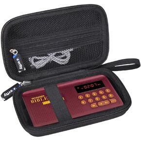 Case for Wonder Bible KJV/NIV- The Talking Audio Bible Player That You Can Listen to (Box Only) (Black, Case Only)
