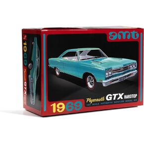 AMT 1969 Plymouth GTX Hardtop Model Kit 1:25 Scale - Build 1 من 2 V8 محركات ، الطلاء والغراء المطلوبة