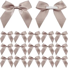30 Pcs Pink Ribbon Bows 2" Self Adhesive Premade Satin Bows for Craft DIY Gift Wrapping Treat Bags Wedding Baby Shower Birthday Party Decorations in Saudi Arabia