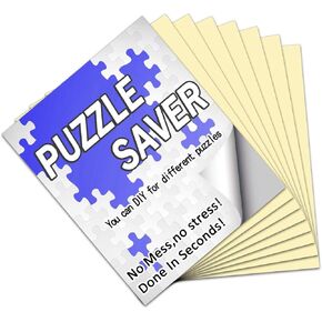 Preserve 6 X 1000 Jigsaw Puzzle Glue Sheets, 24 Sheets Puzzle Saver Peel and Stick, No Stress & No Mess Puzzle Saver Sheets, Puzzle Backing Adhesive Sheets Preserve Your Puzzle, Puzzle Sticker Sheets in Kuwait