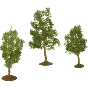Bachmann Trains - SCENE SCAPES - 3"- 4" SYCAMORE TREES (3 per box) - HO Scale