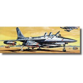 Atlantis H252 1/93 Scale B-58 Hustler Bomber Plastic Model Airplane Kit - Assembly Required
