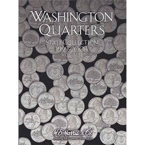 H.E. Harris Harris Coin Folder - State Series Quarters Folders Vol I 1999-2003 #8HRS2580