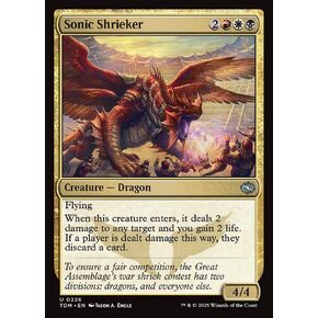 Sonic Shrieker (226) - Tarkir: Dragonstorm