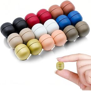18 Pairs Hijab Magnets Strong Pinless Hijab Pins for Women, No-Damage to Fabric Headscarf Clips, Multi-Use Magnetic Pins for Cloth, Scarf, Dress