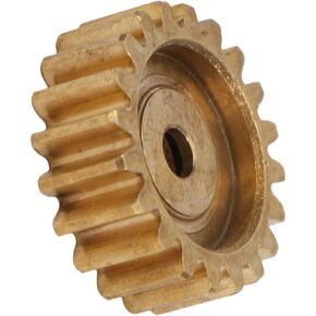 Keenso Exquisite Brass Servo Gear 20 Tooth MOD 0.8 for Industrial Mechanical Applications