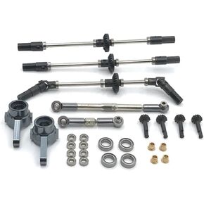 RC Spare Part for WPL for B14 B24 C14 C24 C34 C44 B16 B36 RC Car Upgrade Steel Gear Bridge Axle Gears 1/16 RC Car Spare Parts Accessories