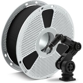 SUNLU PA6-CF 3D Filament 1.75mm, PA Nylon X Carbon Fiber Filament, Made of 80% PA and 20% Carbon Fibers, Stiff & Strong & Heat Resistant, for Industrial Parts, 1KG Black in Kuwait