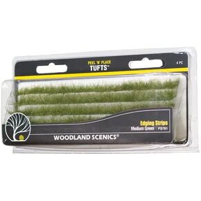 Woodland Scenics FS781 Dark Green Edging Strips