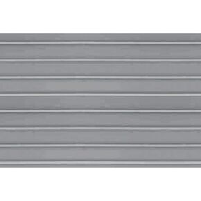 Plastic Pattern Sheets: Ribbed Roof, 7.5mm