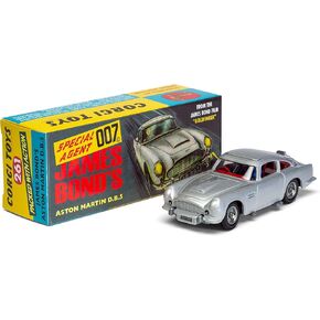 Corgi RT26101S James Bond Aston Martin DB5 Silver Die-cast Model for Adults