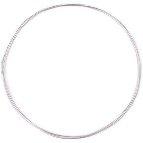 925 Sterling Silver Wire 26 Gauge for Jewelry Making and Beading Round Wire Jewelry Finding Component 3.3 Feet ¡­