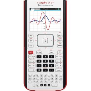 Texas Instruments TI-Nspire CX II-T | Digital Calculator, E/D/I/NL/P/F, Battery, USB, Software, White