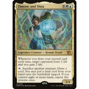 Magic: the Gathering - Zimone and Dina (257) - March of The Machine