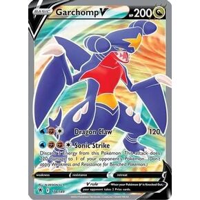 Garchomp V - 178/189 - Full Art Ultra Rare - Sword & Shield - Astral Radiance