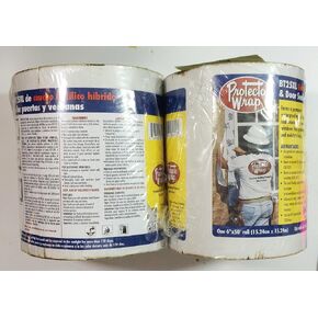 BT25XL Window & Door Sealing Tape Roll Size 6 in. x 50 Ft (2 Pack)