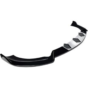 Spoiler Separator, Front Bumper Splitter Lip Diffuser Body Kit Spoiler Decoration Accessories Compatible with Benz E-Class W213 2016-2020 E260 E300 E43 AMG(Gloss Black)