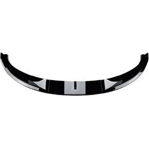 Spoiler Separator, Compatible with BMW 5 Series E60 E61 M5 2005-2010 Front Bumper Spoiler Front Shovel Lip Splitter Diffuser Car Body Kit Modification(Gloss Black)
