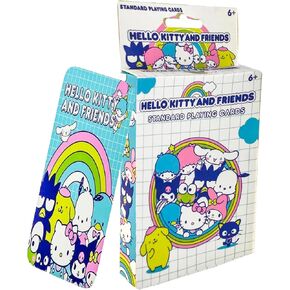 Hello Kitty Playing Cards, 52 Standard Playing Card Deck, Kuromi, My Melody, Keroppi Playing Cards, Kawaii Kitty Officially Licensed (US Version)