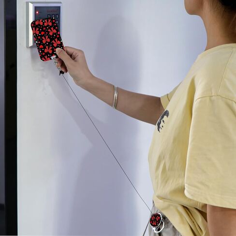 Cute Retractable Reel with Vertical ID Holder Cats Badge Reel Clip and Badge Holder for Keys & ID Badge for Women Girls Nurses Kids Teachers Work Staff Reel Carabiner Clip Heavy Duty(Books) in Kuwait