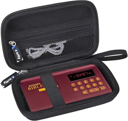 Case for Wonder Bible KJV/NIV- The Talking Audio Bible Player That You Can Listen to (Box Only) (Black, Case Only) in Saudi Arabia