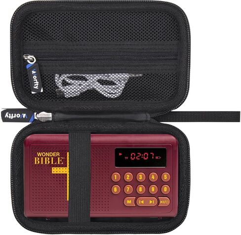 Case for Wonder Bible KJV/NIV- The Talking Audio Bible Player That You Can Listen to (Box Only) (Black, Case Only) in Saudi Arabia