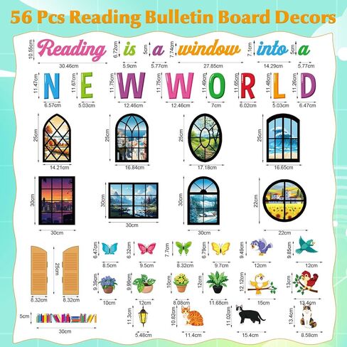 Honoson 71 Pcs Construction Bulletin Board Decorations Road to Success Bulletin Boards Construction Inspirational Classroom Decors for Library Classroom Positive Chalkboard Wall Decor(Road) in Saudi Arabia