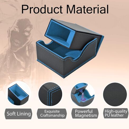 برج الزهر والدرج ، صندوق سطح القائد المحمول ، صندوق تخزين نرد قابلة للطي للأبراج المحصنة ودرج الدرنز الأسود/البنفسجي in Kuwait