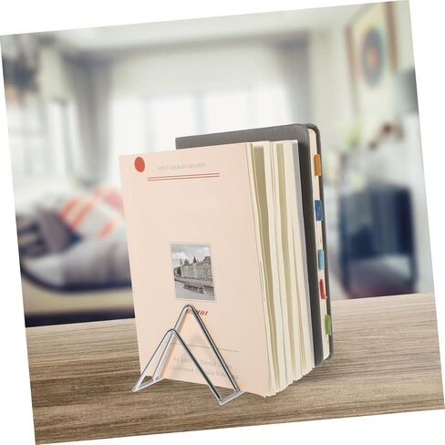 HEALLILY Versatile Book Storage Rack Desktop Organizer for Magazines Files and Books Elegant Finish for Use Keeps Your Desk Neat and Tidy in Saudi Arabia