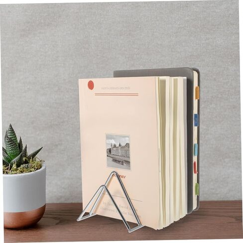 HEALLILY Versatile Book Storage Rack Desktop Organizer for Magazines Files and Books Elegant Finish for Use Keeps Your Desk Neat and Tidy in Saudi Arabia