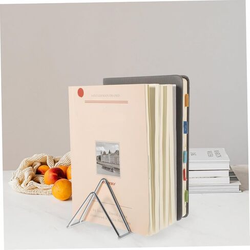 HEALLILY Versatile Book Storage Rack Desktop Organizer for Magazines Files and Books Elegant Finish for Use Keeps Your Desk Neat and Tidy in Saudi Arabia