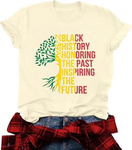 Juneteenth T Shirt Women 1865 Graphic Tshirt Celebrate American African Freedom Shirts Black Women Gifts in Kuwait