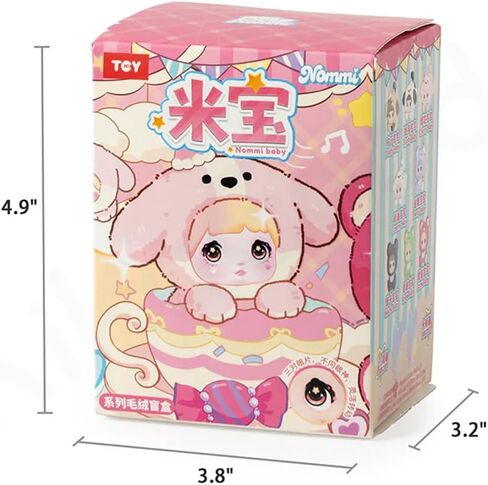 Nommi V4 Nommi Baby Series Mibao's Adoption House Series Plush Blind Box 1PC (1 من 10 أنماط محتملة) in Kuwait