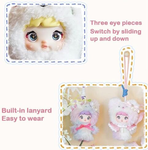 Nommi V4 Nommi Baby Series Mibao's Adoption House Series Plush Blind Box 1PC (1 من 10 أنماط محتملة) in Kuwait