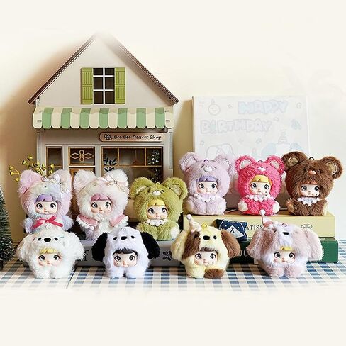 Nommi V4 Nommi Baby Series Mibao's Adoption House Series Plush Blind Box 1PC (1 من 10 أنماط محتملة) in Kuwait