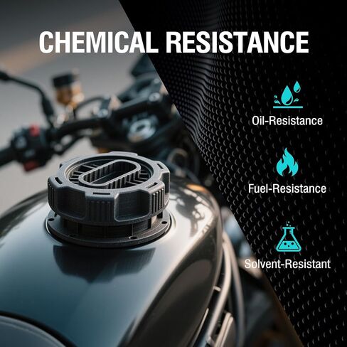 SUNLU PA6-CF خيوط ثلاثية الأبعاد 1.75 مم، خيوط ألياف الكربون PA نايلون X، مصنوعة من 80% PA و20% ألياف كربون، قوية وقوية ومقاومة للحرارة، للأجزاء الصناعية، 1 كجم أسود in Kuwait