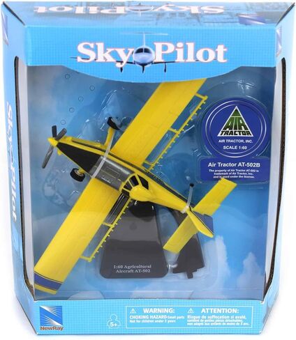 مجموعة من 2 1/60 حصري للجرار الجوي AT-502 AG Pray Crop Duster Airplanes 20643-20693-SET in Kuwait
