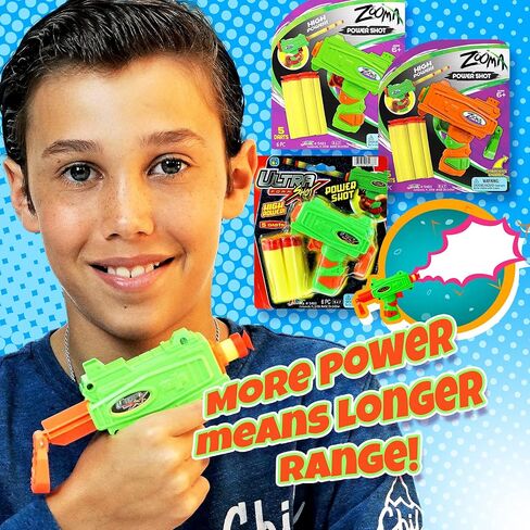 JA-RU Mini Foam Dart Gun for Kids (1 Toy Gun Pistol) w/ 5 Refill Soft Bullet Foam Darts. Fidget Gun Toy, Bulk Party Favors for Boys, Treasure Chest Toys. 5483-1p in Saudi Arabia