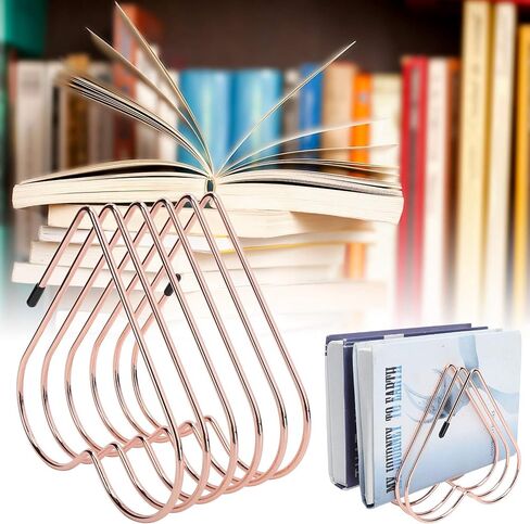 مكتب تخزين الكتب المكتبية ملفات تلسكوبية للمنظمات الحرف منظمة التنظيم زخرفة لغرف دراسة مكتب سطح المكتب (الذهب الوردي) in Saudi Arabia