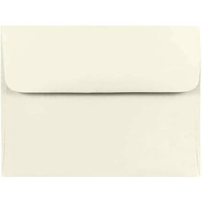 A7 Envelopes Die Cut Greeting Envelopes 5.25 x 7.25 Inch Cards, Ivory 25 Pack