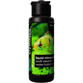 Liquid Mineral Salt 4.2 Oz - Liquid Aquarium Salt for Tropical Freshwater Fish - Reduces Stress - Boosts Protective Coat - Aquarium Mineralizer Treats 660 Gallons