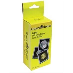 2x2 Large Dollar Tetra Snaplock -10 per box by Guardhouse