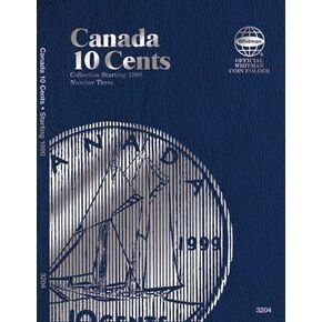 Whitman Coin Folder Album - Canadian 10 Cents, 1990-2010 #0794832040 Canada