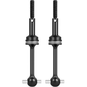 2pcs Steel Universal RC Car Front Rear CVD Drive Shaft Dogbone Joint Compatible with Tamiya TT01 TT01E 1/10 RC Drift Car Upgrade Parts