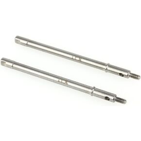 LCX Racing 1/24th RC Crawler Car Stainless Steel Rear Axle Drive Shaft for RC Car Axial SCX24, Upgrades Parts Accessories